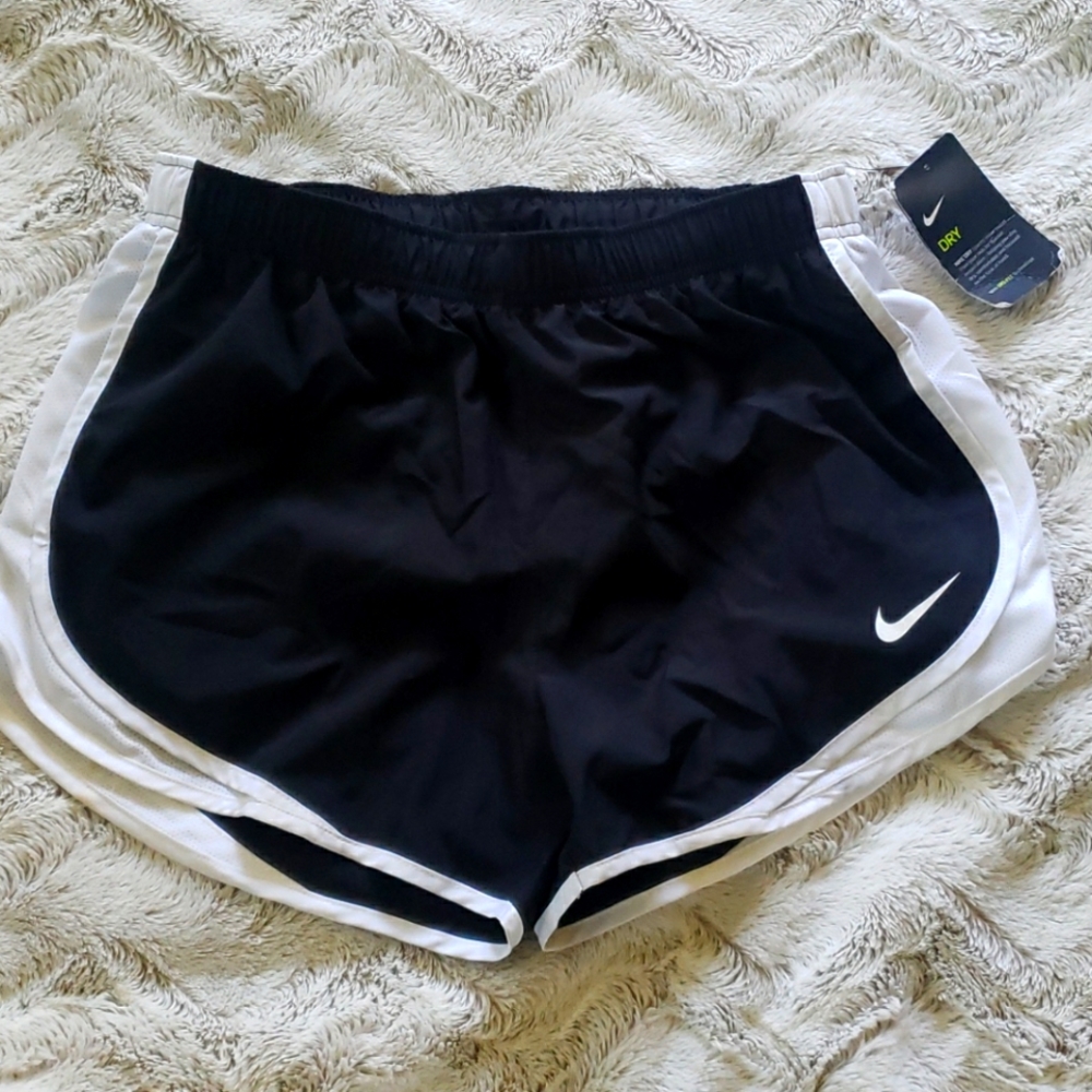 NWT Women's Nike Dri-Fit running shorts. Large.